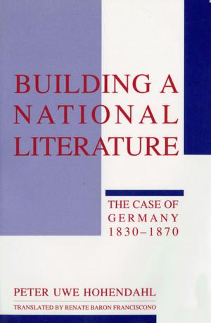 Book cover of Building a National Literature