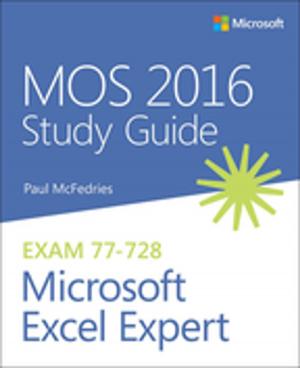 Cover of the book MOS 2016 Study Guide for Microsoft Excel Expert by Handz Valentin