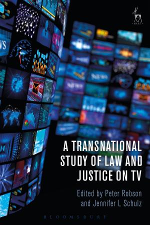 Cover of the book A Transnational Study of Law and Justice on TV by Martin Petry