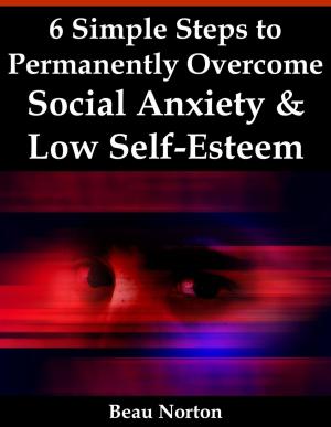 Cover of 6 Simple Steps to Permanently Overcome Social Anxiety & Low Self-Esteem