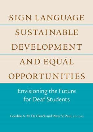 Cover of Sign Language, Sustainable Development, and Equal Opportunities