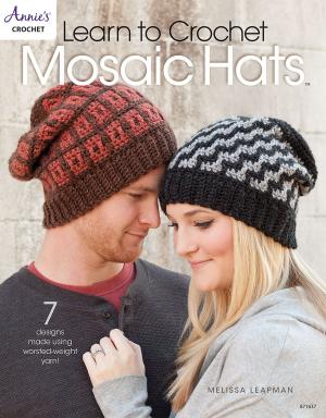 Cover of the book Learn to Crochet Mosaic Hats by Annies