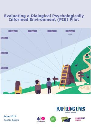 Cover of Evaluation of a Dialogical Psychologically Informed Environment (PIE) Pilot