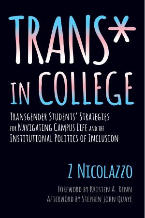 Cover of the book Trans* in College by Will Barratt