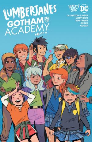 Cover of the book Lumberjanes/Gotham Academy #6 by Kyle Higgins, Matt Herms, Triona Farrell