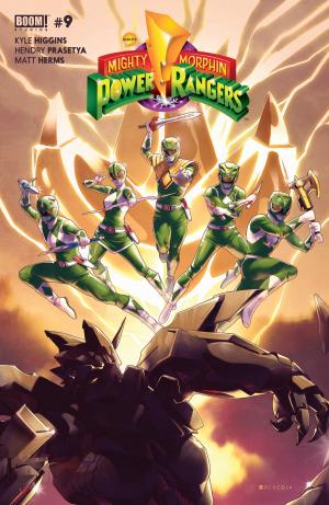 Cover of the book Mighty Morphin Power Rangers #9 by Sarah Kuhn, Amber Benson, Cathy Le