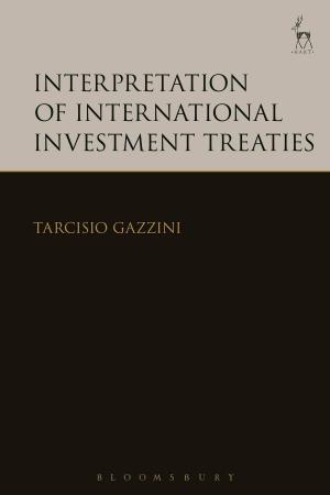 Cover of the book Interpretation of International Investment Treaties by Derek Pratt