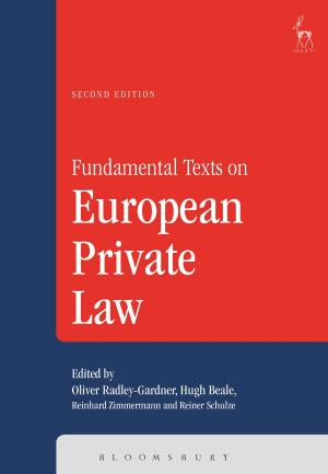 Cover of the book Fundamental Texts on European Private Law by Professor Margret Grebowicz
