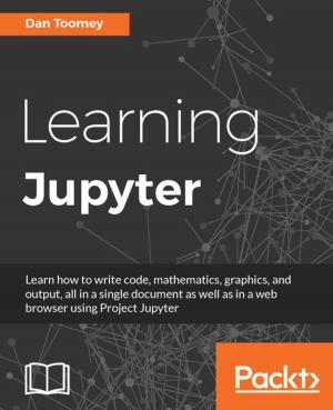 Cover of the book Learning Jupyter by Zoltan BÃ¶szÃ¶rmenyi, Hans-JÃ¼rgen SchÃ¶nig
