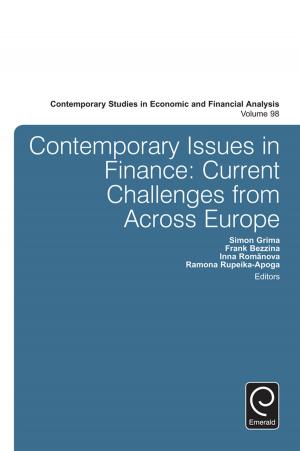 Cover of the book Contemporary Issues in Finance by Donald Cunnigen, Marino A. Bruce