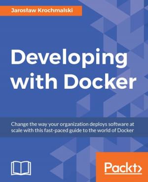 Cover of the book Developing with Docker by JoÃ£o Santos