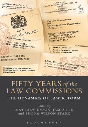 Cover of the book Fifty Years of the Law Commissions by Graeme Donald, Andrew Wiest, William Shepherd