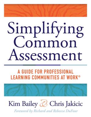 Cover of the book Simplifying Common Assessment by Troy Gobble, Mark Onuscheck