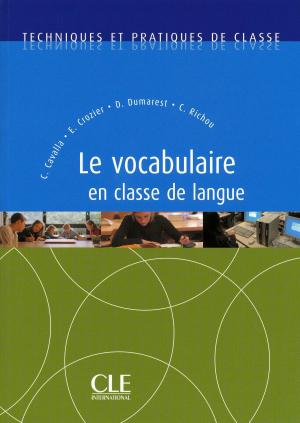 Cover of Vocabulaire en classe de langue - Ebook