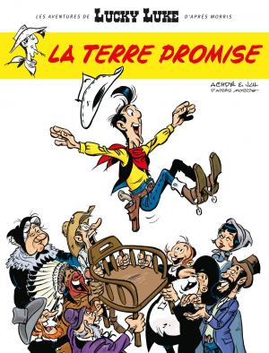 Cover of the book Les Aventures de Lucky Luke d'après Morris - Tome 7 - La Terre Promise by Hugues Labiano, Stephen Desberg, Enrico Marini