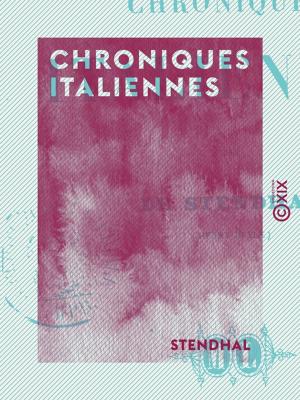 Book cover of Chroniques italiennes