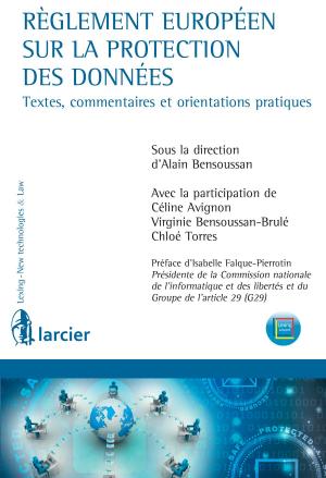 Cover of the book Règlement européen sur la protection des données by Valérie Simonart, Thierry Tilquin