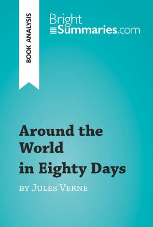 Cover of the book Around the World in Eighty Days by Jules Verne (Book Analysis) by Tosetti Cristiano