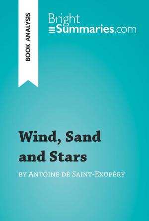 Cover of the book Wind, Sand and Stars by Antoine de Saint-Exupéry (Book Analysis) by Bright Summaries