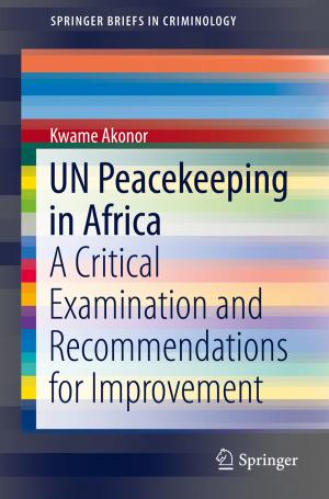 Cover of the book UN Peacekeeping in Africa by Simona Szakács