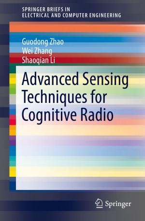 Book cover of Advanced Sensing Techniques for Cognitive Radio