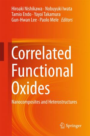 Cover of the book Correlated Functional Oxides by Enzo De Sanctis, Stefano Monti, Marco Ripani