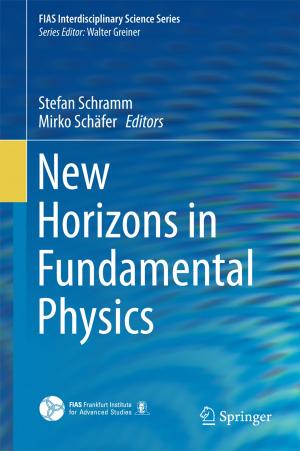 Cover of the book New Horizons in Fundamental Physics by Dimitrios A. Giannakoudakis, Teresa J. Bandosz