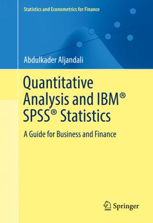 Cover of Quantitative Analysis and IBM® SPSS® Statistics