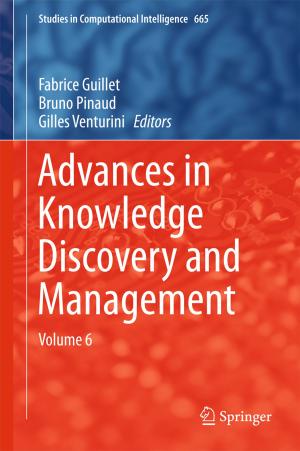 Cover of the book Advances in Knowledge Discovery and Management by Paul Burton