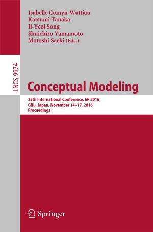 Cover of the book Conceptual Modeling by Thomas Seak Hou Leong, Sivakumar Manickam, Gregory J. O. Martin, Wu Li, Muthupandian Ashokkumar