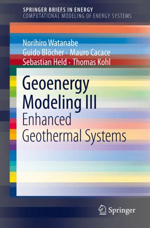 Cover of the book Geoenergy Modeling III by Sourav Chatterjee