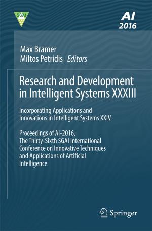 Cover of the book Research and Development in Intelligent Systems XXXIII by Eugene I. Nefyodov, Sergey M. Smolskiy