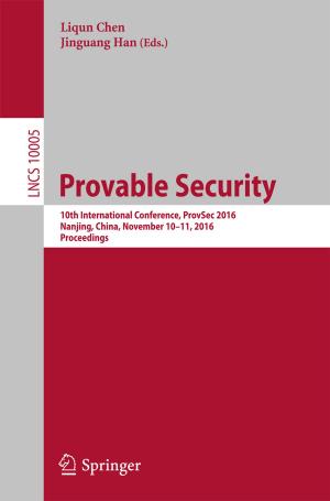 Cover of Provable Security