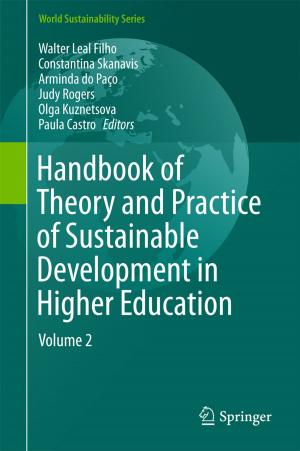 Cover of the book Handbook of Theory and Practice of Sustainable Development in Higher Education by Eckehard W. Mielke