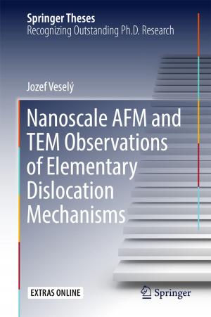 Cover of the book Nanoscale AFM and TEM Observations of Elementary Dislocation Mechanisms by Pietro Zanuttigh, Giulio Marin, Carlo Dal Mutto, Fabio Dominio, Ludovico Minto, Guido Maria Cortelazzo