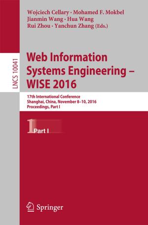 Cover of the book Web Information Systems Engineering – WISE 2016 by 