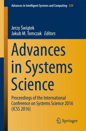 Cover of the book Advances in Systems Science by Kristin C. Thompson, Richard J. Morris