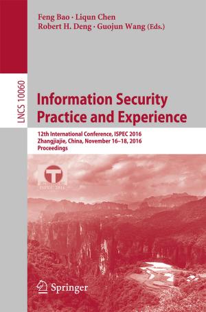Cover of the book Information Security Practice and Experience by Joseph Suresh Paul, Subha GR