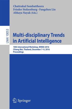 Cover of the book Multi-disciplinary Trends in Artificial Intelligence by Elías Cueto, David González, Icíar Alfaro