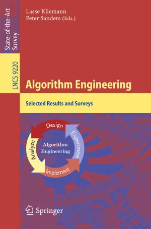 Cover of the book Algorithm Engineering by Azlan Iqbal, Jana Krivec, Matej Guid, Shazril Azman, Simon Colton, Boshra Haghighi