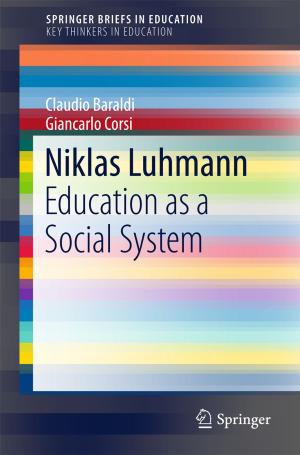 Cover of the book Niklas Luhmann by Yan Su, Jane H. Davidson