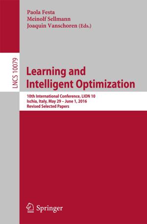 Cover of the book Learning and Intelligent Optimization by Agust Gudmundsson
