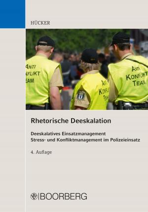 Cover of the book Rhetorische Deeskalation by Frank Böhme
