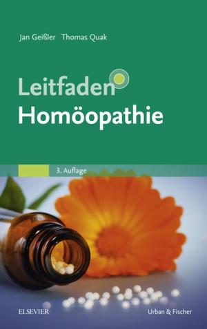 Cover of the book Leitfaden Homöopathie by Donald Chalfin, MD, MS, FCCM, John A Rizzo, PhD