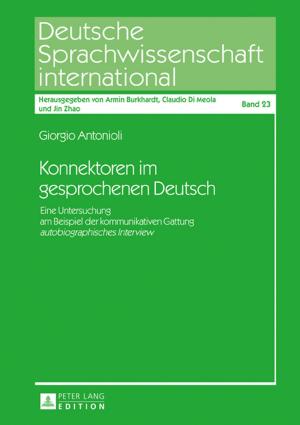 Cover of the book Konnektoren im gesprochenen Deutsch by Alberica Bazzoni