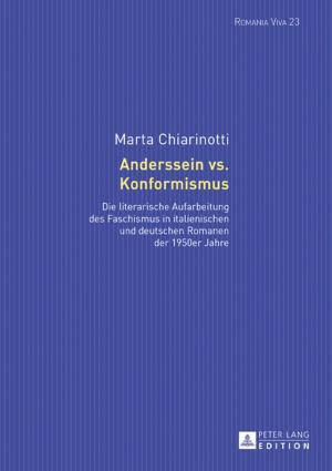 Cover of the book Anderssein vs. Konformismus by Agnieszka Kupzok