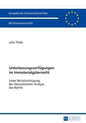 Cover of the book Unterlassungsverfuegungen im Immaterialgueterrecht by Tim Kubik