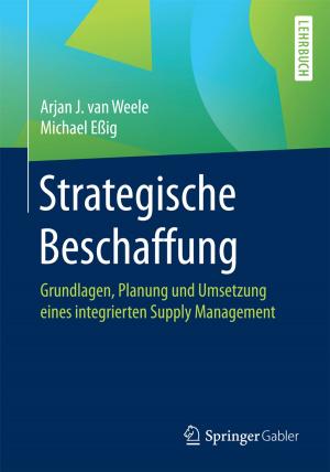 Cover of the book Strategische Beschaffung by Peter Baumann