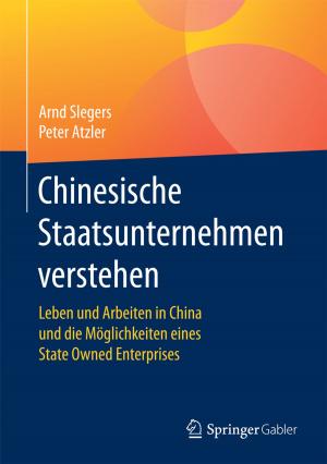 Cover of the book Chinesische Staatsunternehmen verstehen by Christoph Zydorek