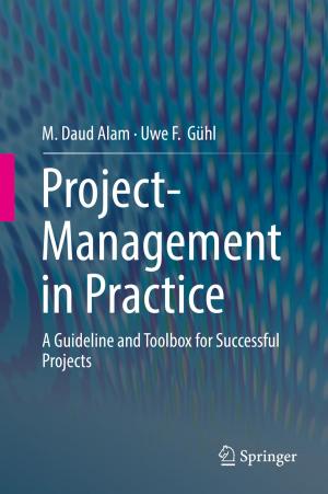 Cover of the book Project-Management in Practice by Barbara Schneider, Meike Wehmeyer, Holger Grötzbach